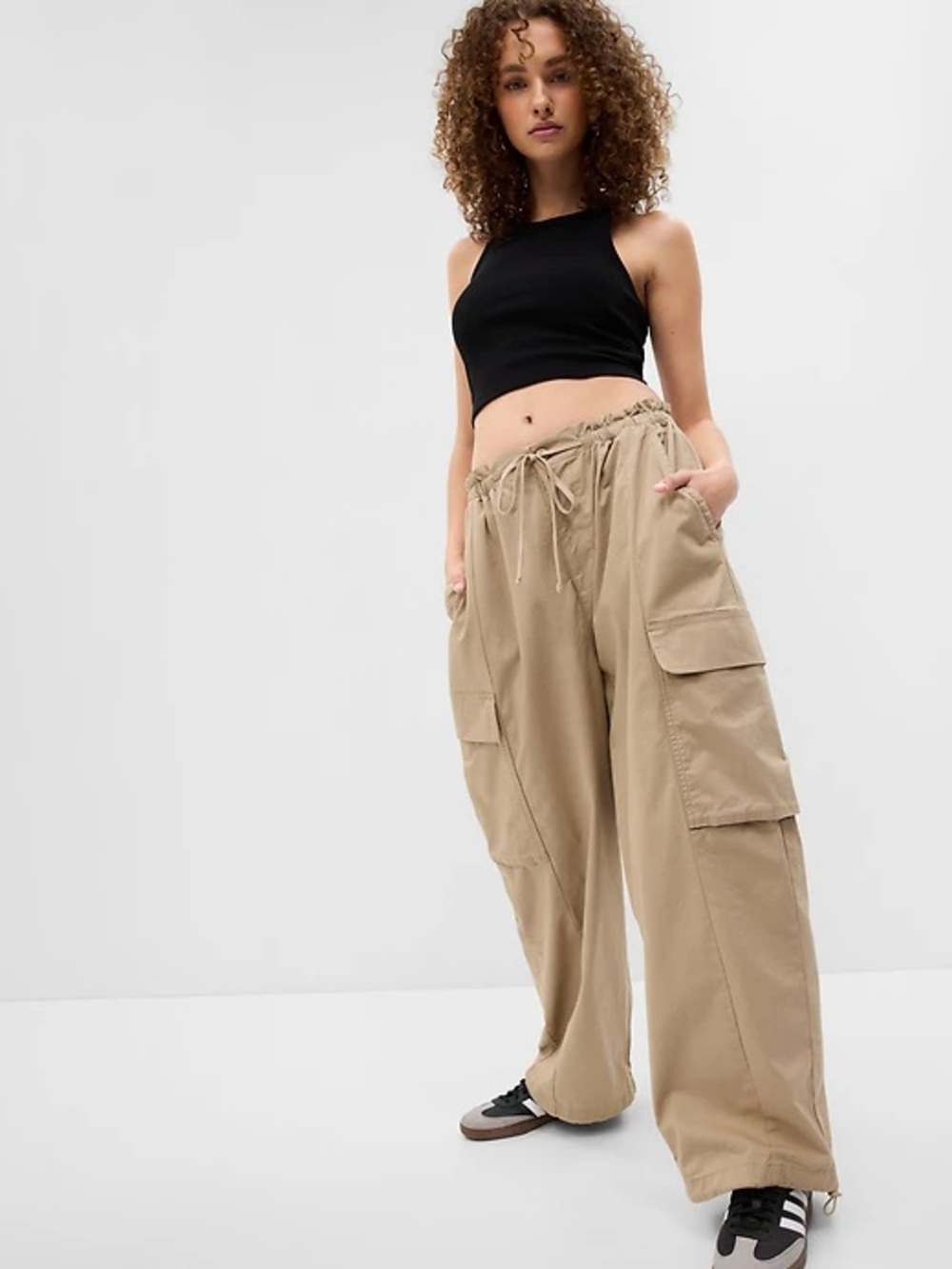 GAP Tan Baggy Cargo Pants